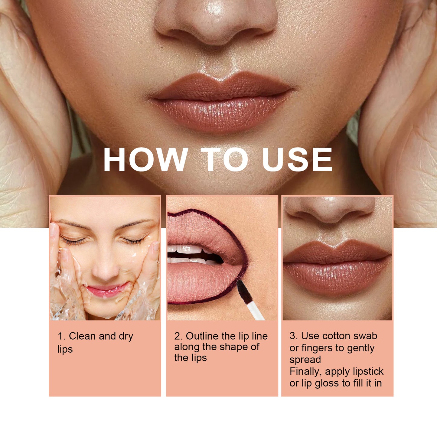 Lip STAY-N TRIO - Peel-Off Lip Stain